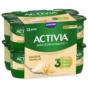 Activia Yaourt Vanille Bifidus 12x125g