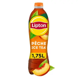 Lipton Ice Tea Thé Glacé Saveur Pêche 1,75L