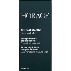 Horace Huile Pour Barbe Citron & Menthe 30ml