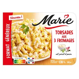 Marie Torsades aux 3 fromages 380g