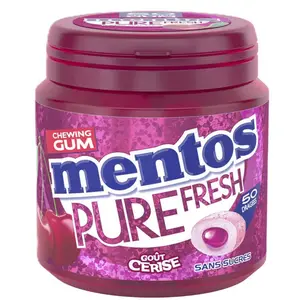 Mentos Pure fresh Dragées sans sucres Cerise x50