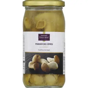 Monoprix Gourmet Panier De Cèpes À Cuisiner, Cueillis À La Main 185g