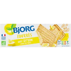 Bjorg Fourrés Citron, Bio 225g