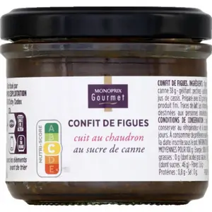 Monoprix Gourmet Confit de Figues 135g