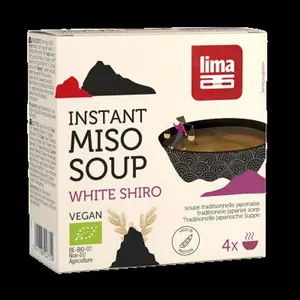 [Par Naturalia] Lima Instant Soup Miso White Bio 4x15g