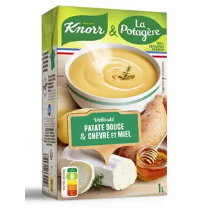 La Potagère Velouté De Patate Douce Au Chèvre Miel 1L