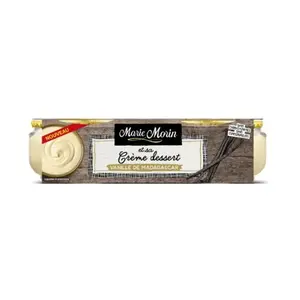 Marie Morin Crème Dessert Vanille de Madagascar 2x120g