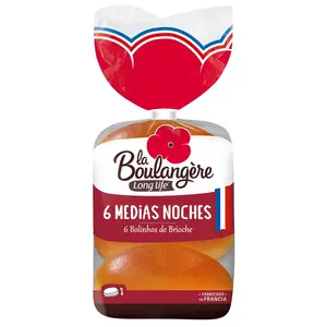 La Boulangère 6 pains hot dog briochés 270g