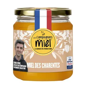 Les Compagnons Du Miel Miel Des Charentes 375g