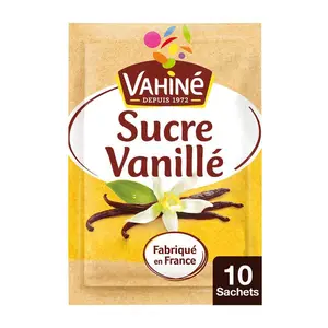 Vahiné, Sucre Vanillé 10x7,5g