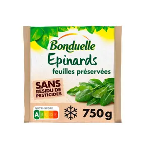 Bonduelle Epinard En Feuille 750g