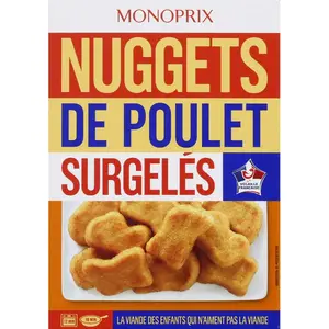 Monoprix Nuggets De Poulet 400g
