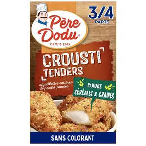 Père Dodu Crousti’ Tenders Graines poulet 380g