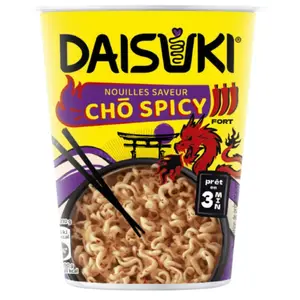 Daisuki Nouilles Saveur Chō Spicy 60g