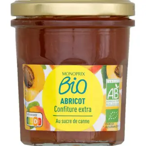 Monoprix Bio Confiture d'abricot 350g