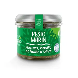Algaé Pesto d'algues basilic et huile olive 90g