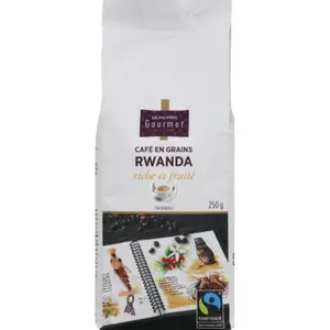 Monoprix Gourmet Café En Grains Du Rwanda, Riche Et Fruité, Pur Arabica 250g