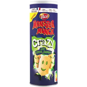 Monster Munch Crazy Goût Crème & Oignon 150g