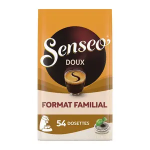 Senseo Café Doux x54 dosettes, 375g