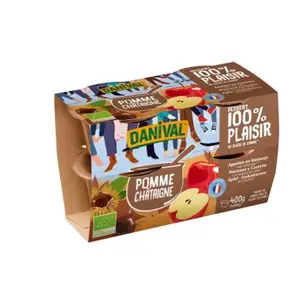 [Par Naturalia] Danival Compote De Pomme & Châtaigne Bio 4x100g