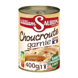 William Saurin Choucroute garnie 400g