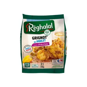 Réghalal Grignot’ de poulet cuites a l'oriental sachet 250g