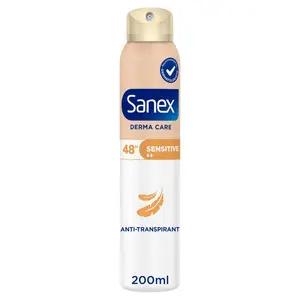 Sanex Derma Care Peaux Sensibles Anti-transpirant 48 h Spray 200 ml