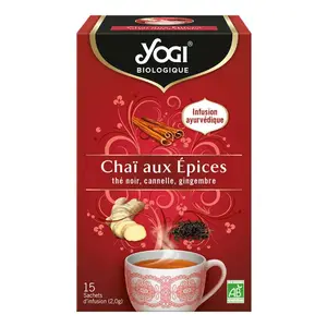 Yogi Thé Chai aux Épices 27g