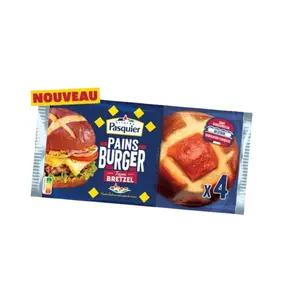 Pasquier Pain Spécial Burger Façon Bretzel 235g