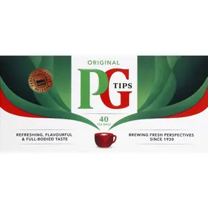 PG Tips Thé noir sachets x40 116g