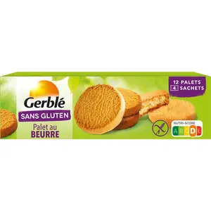 Gerblé Biscuit sablé Beurre Sans Gluten 160g
