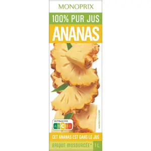 Monoprix Jus d’Ananas 1L