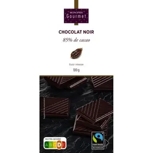 Monoprix Gourmet Chocolat Noir 85% 100g