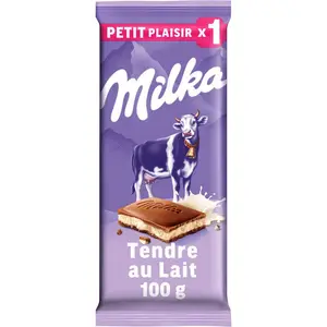 Milka Tendre au Lait 100g