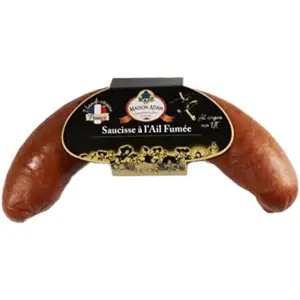 Maison Adam Saucisse à l'Ail Fumée 300g