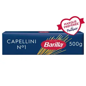 Barilla Pâtes capellini n°1 500g