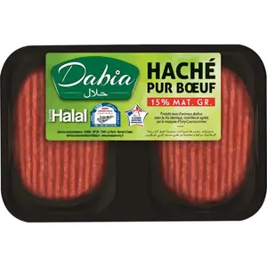 Dabia Steak haché Halal 2x125g