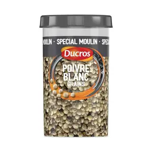 Ducros Poivre Blanc Grains 100g