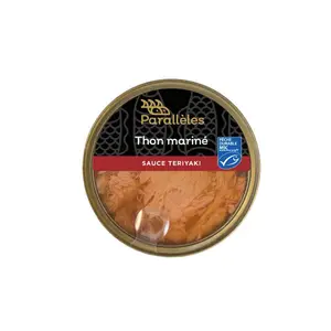 Parallèles Thon MSC mariné sauce Teriyaki à la sauce soja et au gingembre 160g