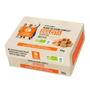 [Par Naturalia] Artisans Du Monde Sucre de canne complet en morceaux Bio 500g
