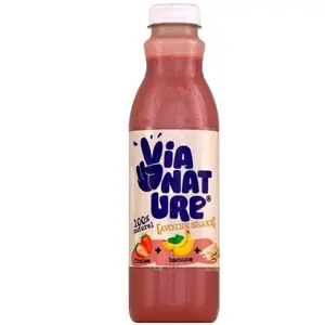 Via Nature Smoothie avoine fraise banane 100% naturel