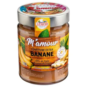 M'amour Confiture de banane 325g