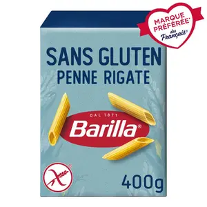 Barilla Pâtes penne rigate sans gluten 400g