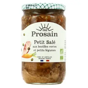 [Par Naturalia] Prosain Petit Salé aux Lentilles Vertes Bio 680g