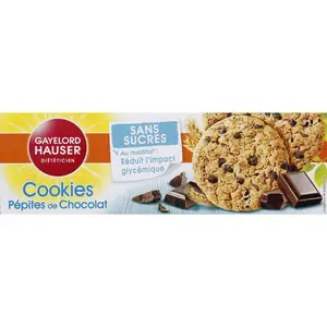 Gayelord Hauser Cookies Pépites De Chocolat, Sans Sucres 125g