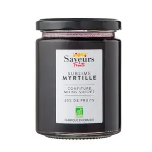 Saveurs & Fruits Confiture extra myrtille 310g