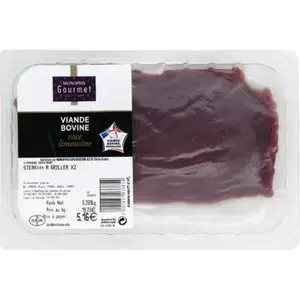 Monoprix Gourmet Steak Tranché x2 140g