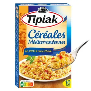 Tipiak Céréales Méditérannéenes avec une Pointe Persillade 2x200g