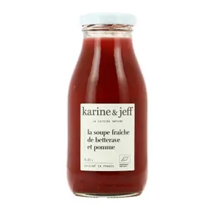 [Par Naturalia] Karine & Jeff Soupe de Betterave & Pomme Bio 25cl