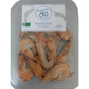 Monoprix Bio Crevettes Cuites 200g